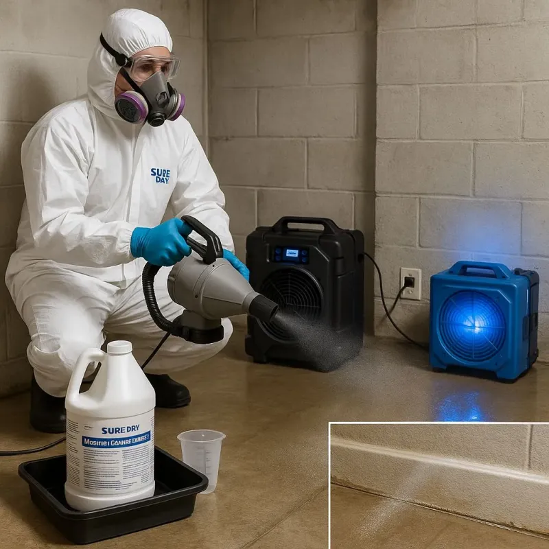 Sanitization and Odor Removal process in Shrub Oak, NY