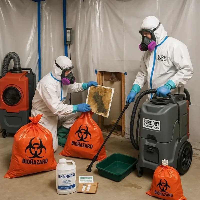 Contaminated Water Handling Protocols process in Shrub Oak, NY