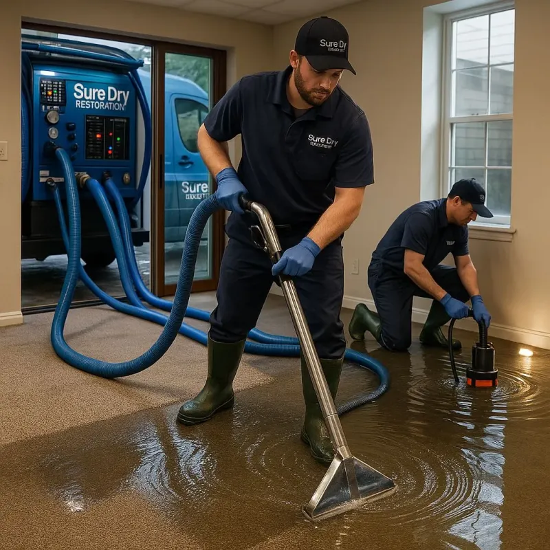 Water Extraction and Removal process in Shrub Oak, NY